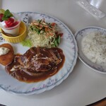 プラージュ - 料理写真:デミハンバーグランチ