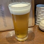 田介 - 生ビールで乾杯