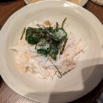 田介 - 長いもとオクラの明太マヨ和え