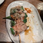 田介 - オクラの豚バラ巻