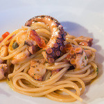 Ristorante La Pineta - 活タコとカラスミのスパゲッティ