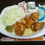 ほっともっと - から揚弁当（おかず単品）￥３４０ ＋タルタルソース￥３０