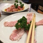 焼肉万福 - 豚トロ