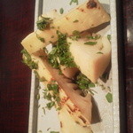 りょうりや 御旅屋 - 筍　炭火焼