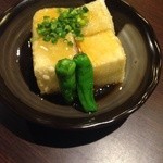 teppanyakiizakayanakamaru - 揚げ出し豆腐です