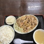 大衆食堂まるふく - 生姜焼き