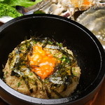 韩式腌渍腌渍蟹酱拌饭