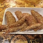 肉職人 もつ鍋牛舎 - 手羽の甘辛揚げ