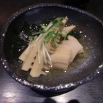 そば酒房はなわ - 若筍煮