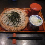 そば酒房はなわ - ざるそば