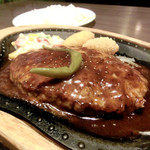 びっくりドンキー - 料理写真:ホットペッパーバーグステーキ