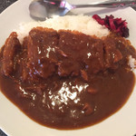 ポンタ - コクうまカレーにサクサクとんかつ