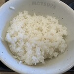 松屋/松のや - ライスおかわりしました