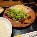 小だるま - 料理写真:ねぎ味噌チキンかつ定食