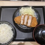 松のや - 料理写真:超厚切りリブロース定食