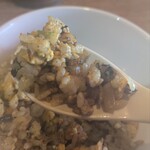 ながい - チャーハン・箸上げ