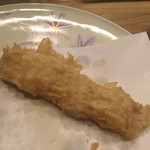 天ぷら てんかつ - 見た目わからないけど……ホタテです☆