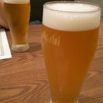 ビールで乾杯！