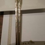 韓国旬彩料理 妻家房 - 長寿と書いてある箸