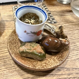 にほん酒と肴 酔音 - 料理写真:お通し