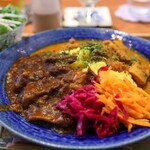 カレーとソフトクリーム - 