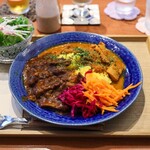 カレーとソフトクリーム - 