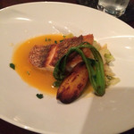 atri - 二人で取り分け 本日の魚料理 真鯛のズッパ 1500円