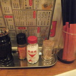 立ち飲み処ここ - 調味料(2015.4.25)