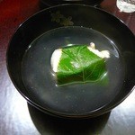 【鯛の桜蒸し椀】★ 2015/4