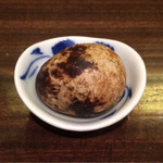 お酒と博多小皿 たなかだ - うずら卵の醤油焼き