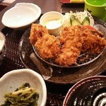 Gaiya - アジフライと大洲コロッケ定食