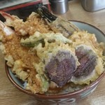 Toyono Don - この椎茸だけはカレー味になています。