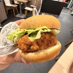 ケンタッキーフライドチキン - 料理写真:辛口チキンフィレバーガー