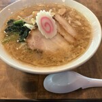 夢古道おわせ OMOTENASI - 料理写真:濃厚背脂ラーメン