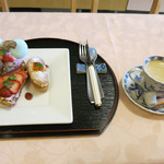 ジェラート・ベネ工房 - スイーツセット＝スイーツ＋ジェラート＋ドリンク