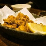 豚小家 - 2015.4 豚喉ナンコツ唐揚げカレー味（480円）