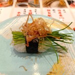 すし松 - 料理写真:芽ネギ(一貫)
