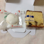 フレシュール - お酒マカロン、クルミケーキ