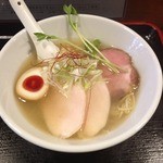 がふうあん - 鶏のこく塩ラーメン（750円）