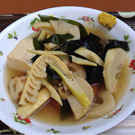 天園休憩所 - おでん（ほぼ筍）