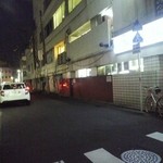 エル シロ - ローソン北を東にぐるっとまわりこむ