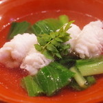 魚菜料理 縄屋 - 穴子とうるいの椀
