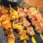 俺のやきとり - 焼鳥盛り合せ