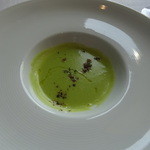 うすいえんどう豆のスープ 花穂の香り