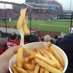 マツダズームズーム スタジアム広島 - 2015.4.17  ポテラバの「ポテトフライ　ノーマル」（スナック部門第１位らしい）