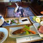 岩村山荘 - 鮎と飛騨牛料理