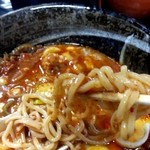 旨辛タンメン 荒木屋 - ビジュアル的にあれですが、麺がおいしいです