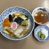 偕楽 - 中華丼 ¥900
