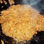 海鮮もんじゃ 片岡 - 明太チーズ餅もんじゃ