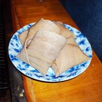 海鮮もんじゃ 片岡 - あんこ巻シューアイス　完成品